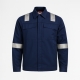 Flame-Retardant & Anti-Static Jacket with Reflective Strips 260g/m² - FOR WEAR