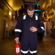 Flame-Retardant & Anti-Static Coverall with Reflective Strips 260g/m² - FOR WEAR
